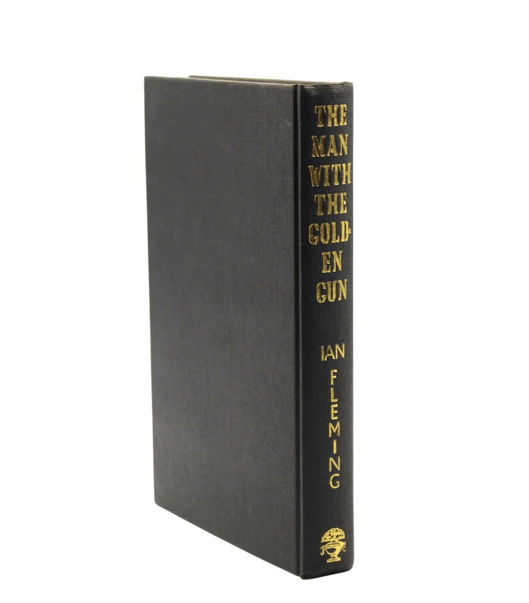 Paper The Man With the Golden Gun by Ian Fleming, First Edition, Second State, 1965 For Sale