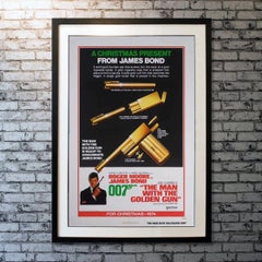 The Man with The Golden Gun, Unframed Poster, 1974