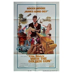 The Man With The Golden Gun, Unframed Poster, 1974