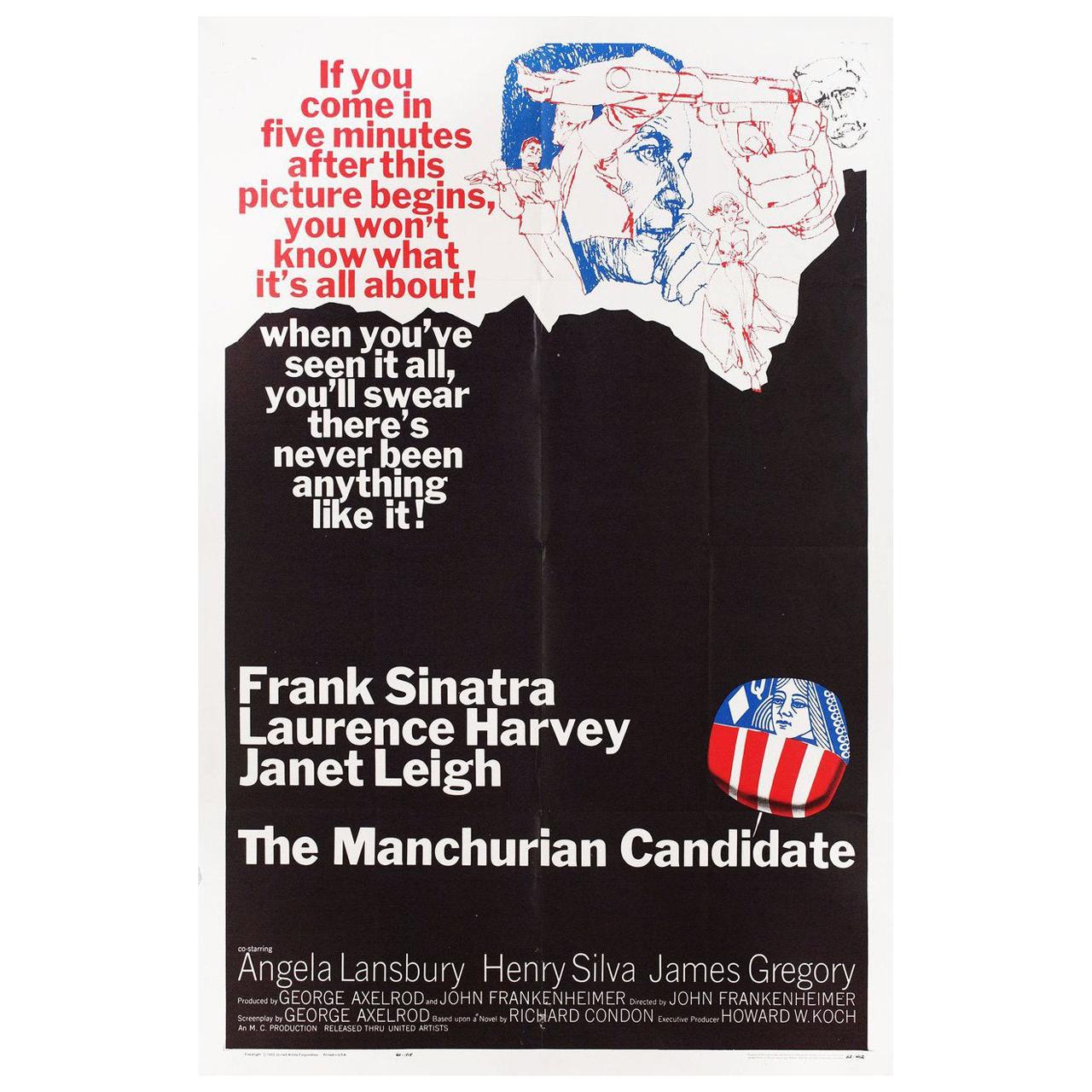 The Manchurian Candidate 1962 U.S. One Sheet Film Poster