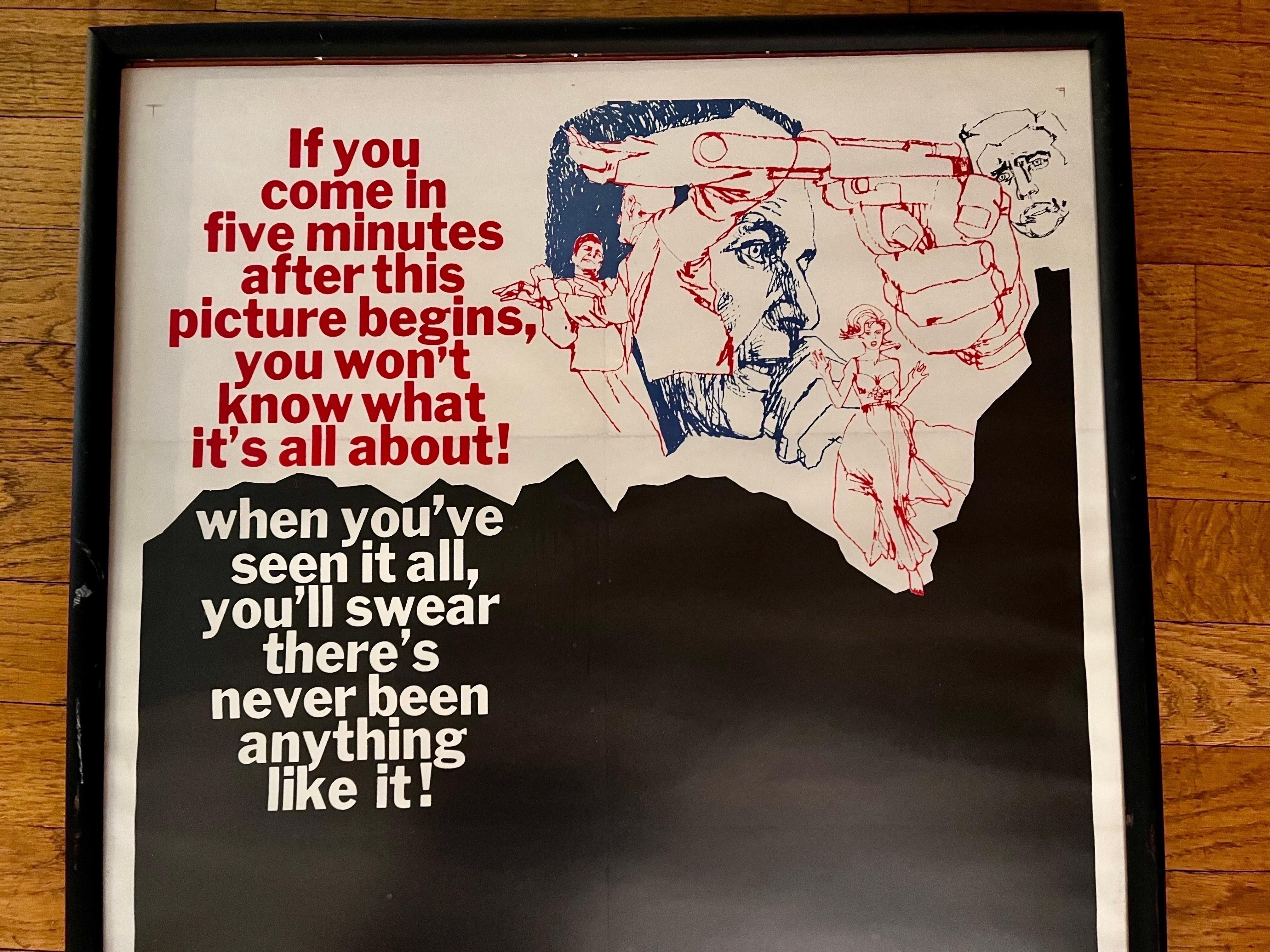 The Manchurian Candidate 
U.S. One Sheet Film Poster
1962 

