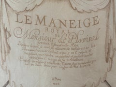 The Maneige Royal by Antoine de Pluvinel Silk Scarf