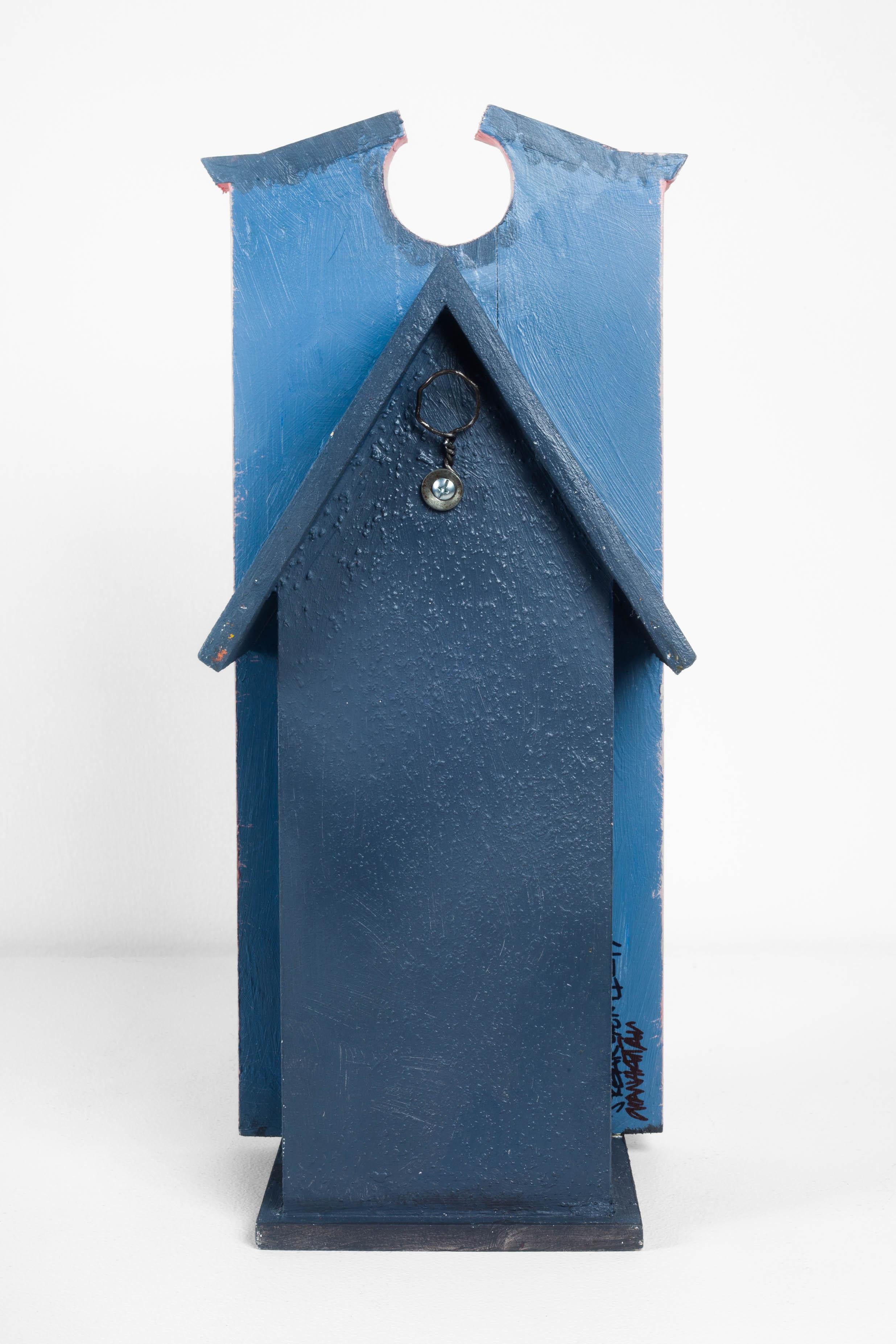 Wood The Manhattan birdhouse by Jason Sargenti, 2020 USA For Sale