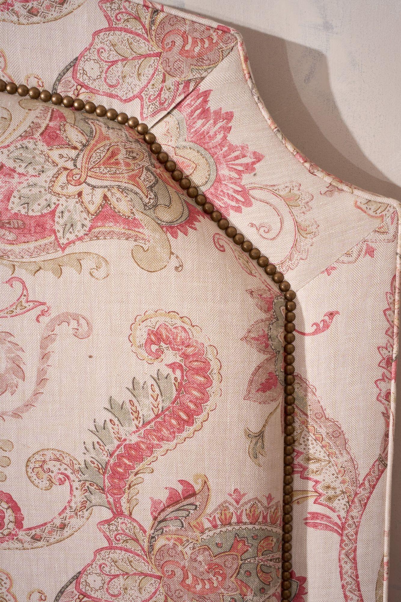 The 'Mansard' Headboard In Excellent Condition For Sale In Malton, GB