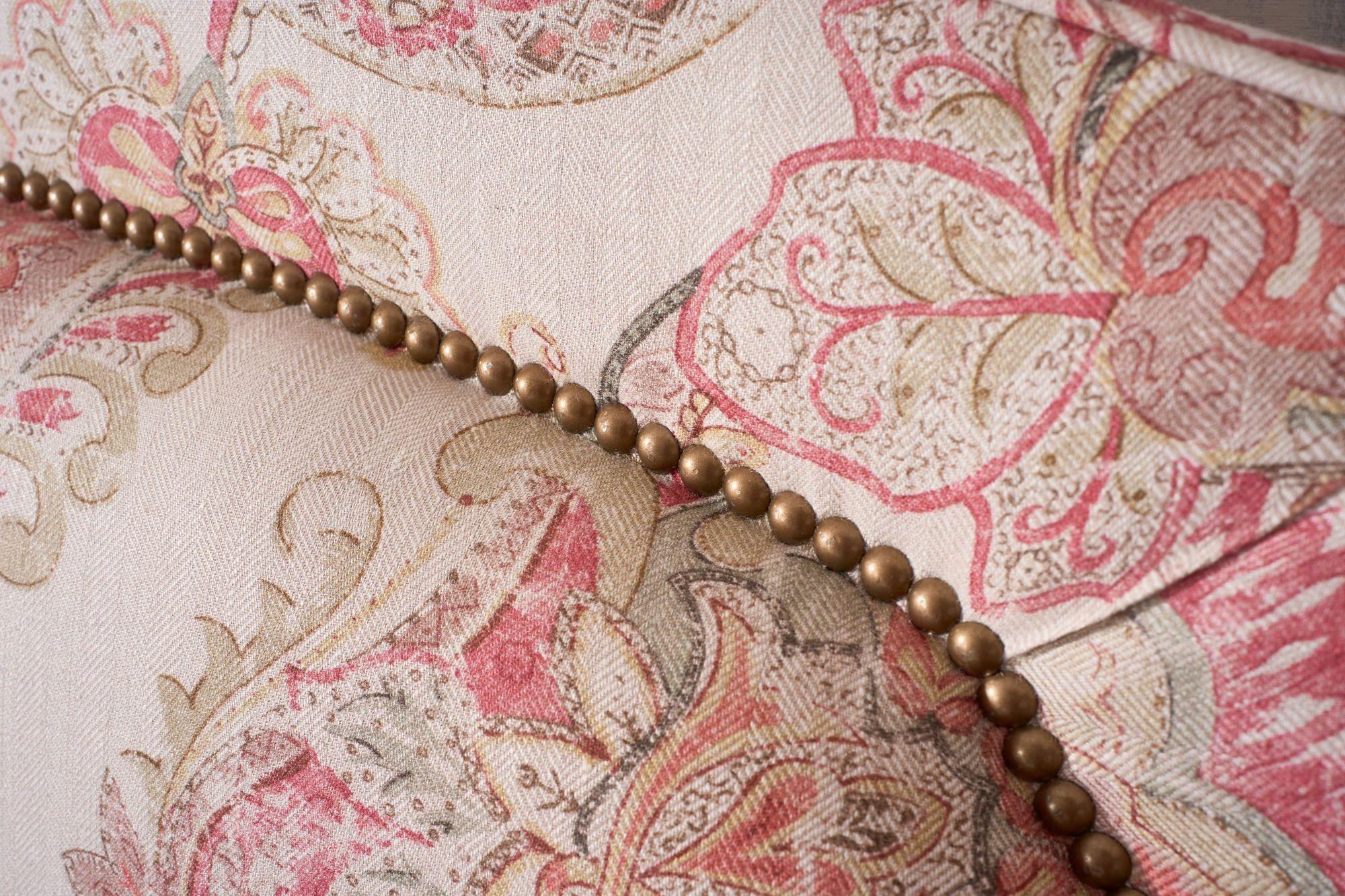 Fabric The 'Mansard' Headboard For Sale