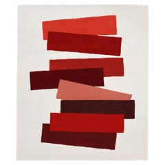 The Many Faces of Red 'Rug' After Josef Albers
