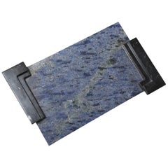 The Marble House Azul Bahia Tray, Handmade in Italy