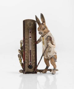 March Hare Barometer, Austria, 19th Century