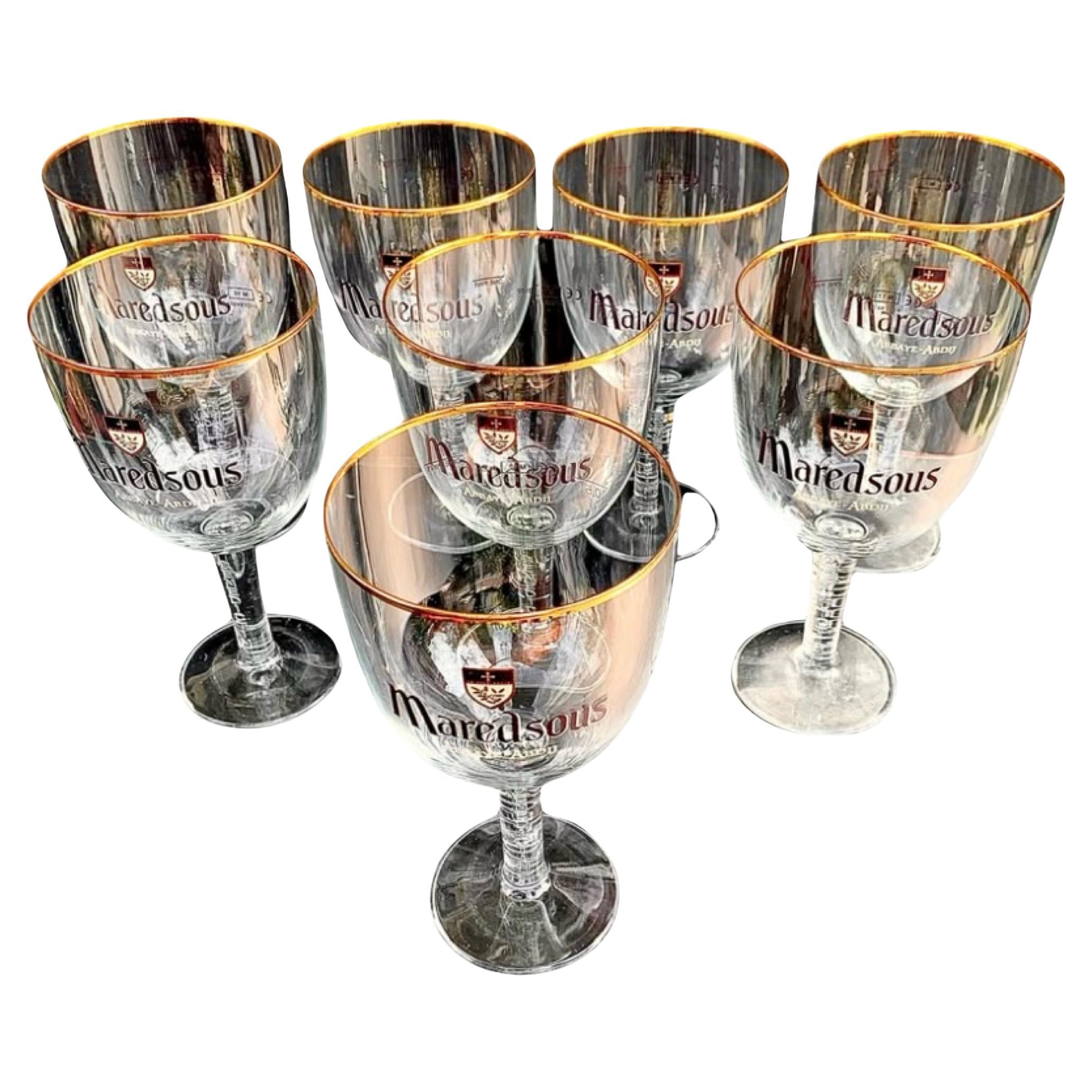 The Maredsous 25 cl Belgian Beer Glass For Sale