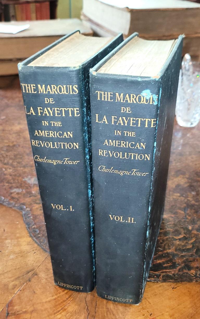 Marquis De La Fayette in the American Revolution by C Tower in 2 Volumes 4
