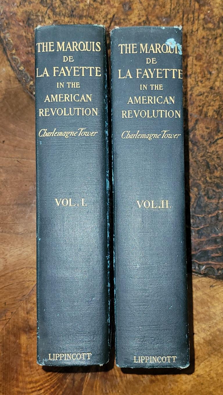 Marquis De La Fayette in the American Revolution by C Tower in 2 Volumes 5