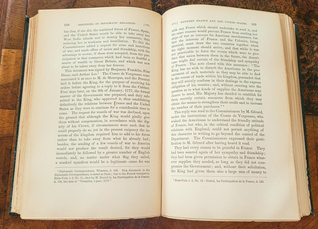 Marquis De La Fayette in the American Revolution by C Tower in 2 Volumes In Good Condition In Dallas, TX