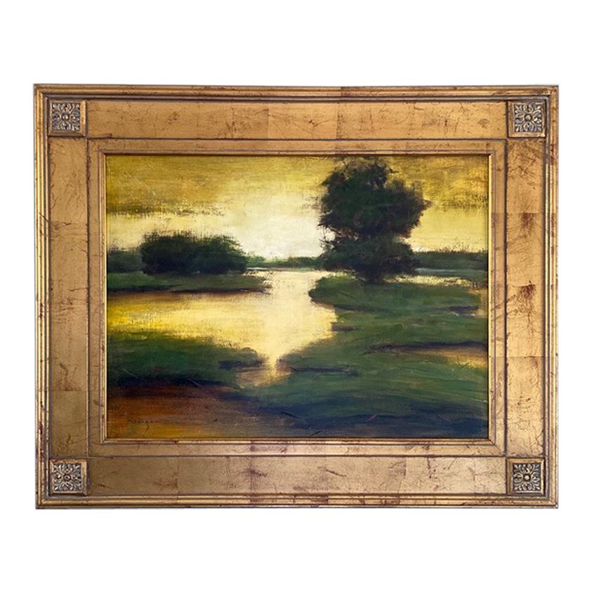 The Marshland Farmington by Seth Winegar '1999' For Sale