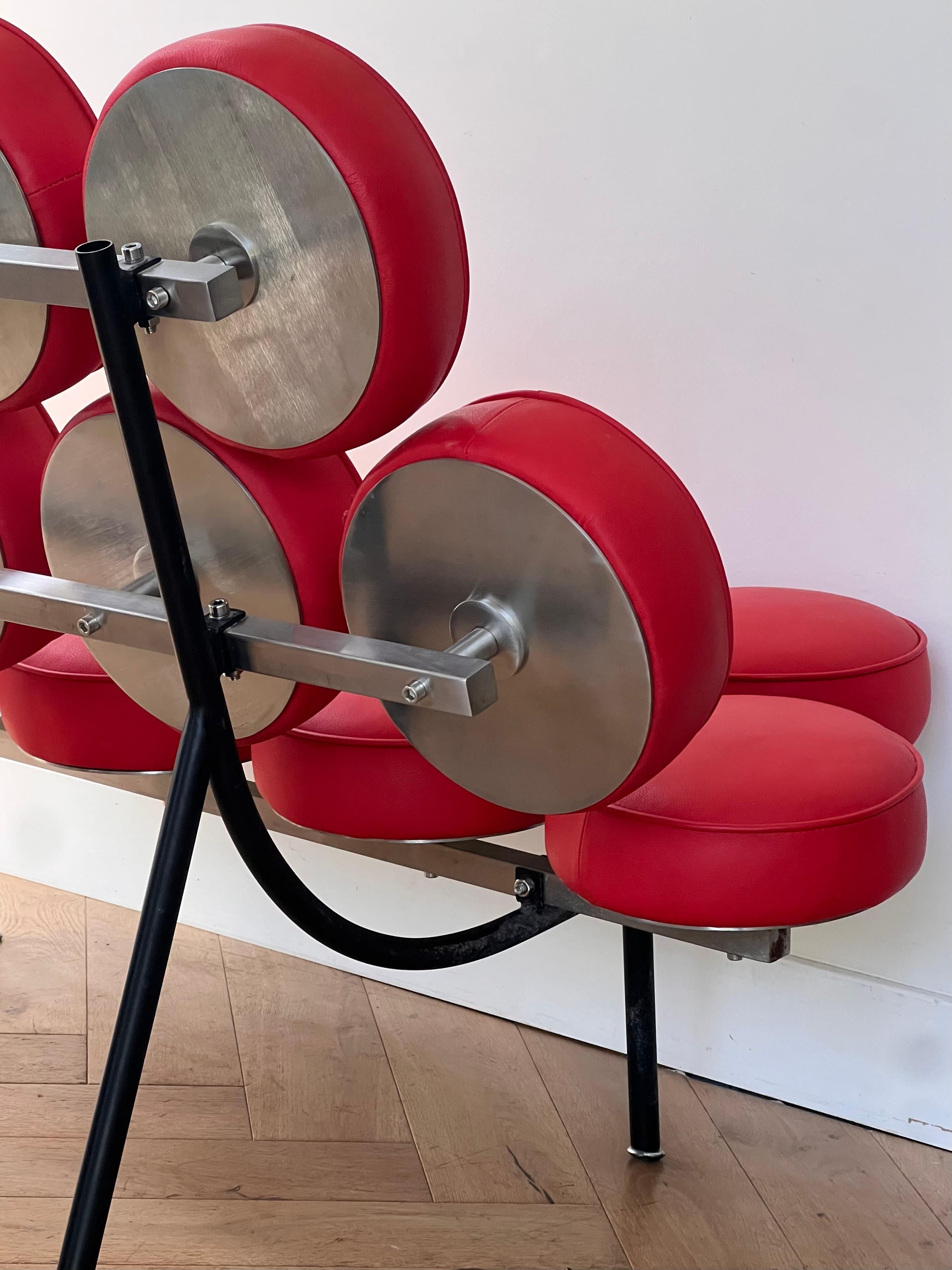 The Marshmallow sofa by George Nelson for Herman Miller, reproduction 20th c. 9