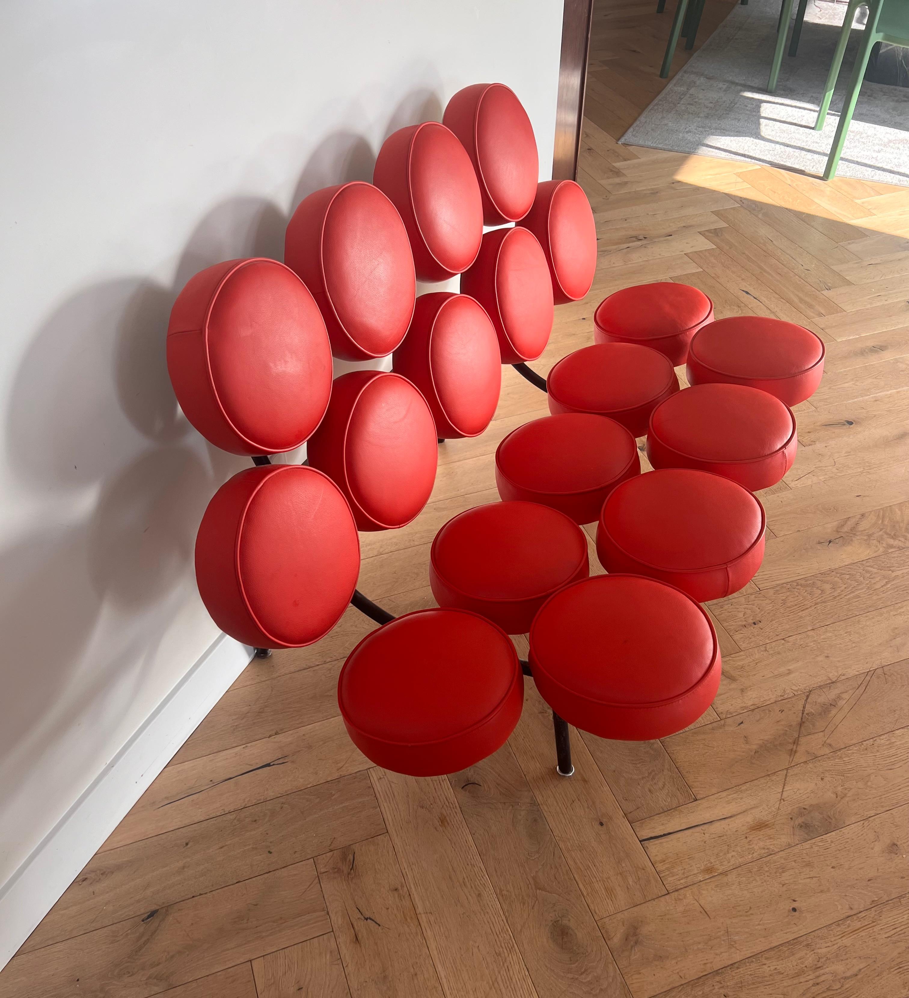 The Marshmallow sofa by George Nelson for Herman Miller, reproduction 20th c. 10