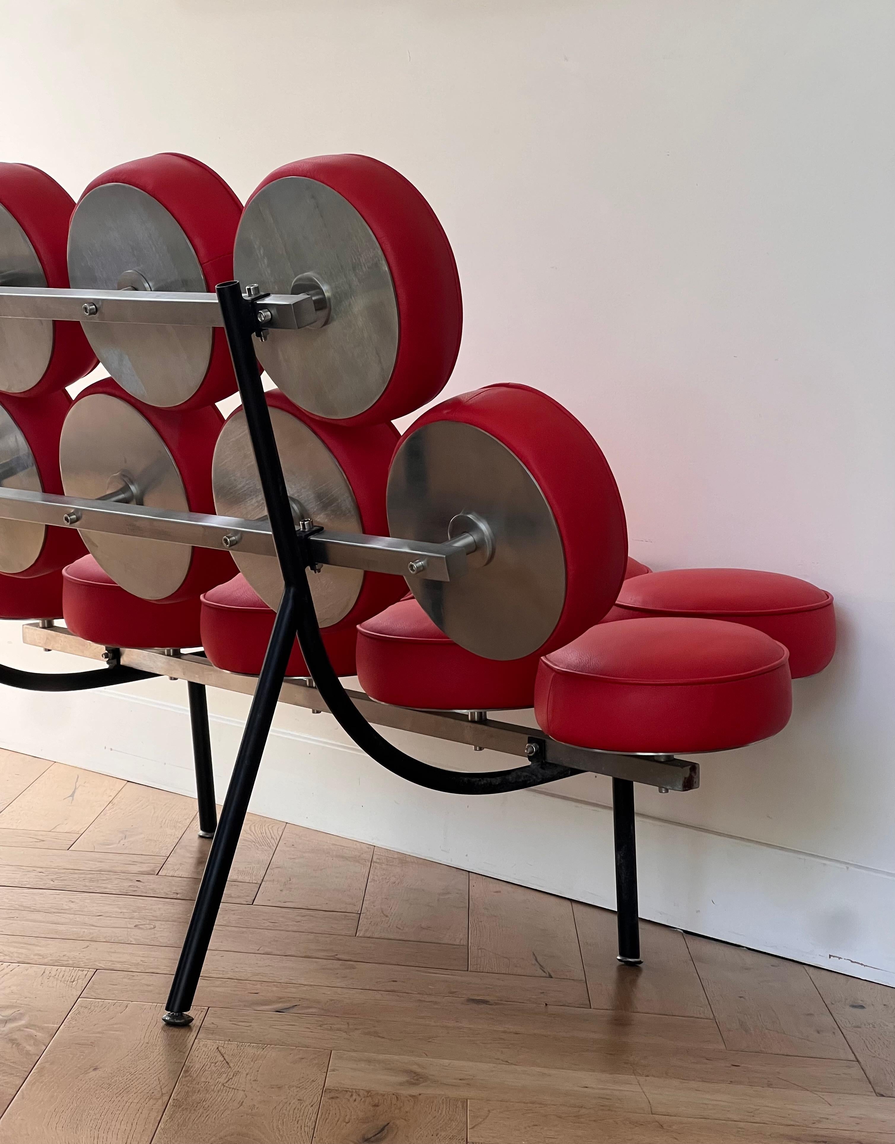The Marshmallow sofa by George Nelson for Herman Miller, reproduction 20th c. 1