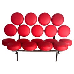 The Marshmallow sofa by George Nelson for Herman Miller, reproduction 20th c.