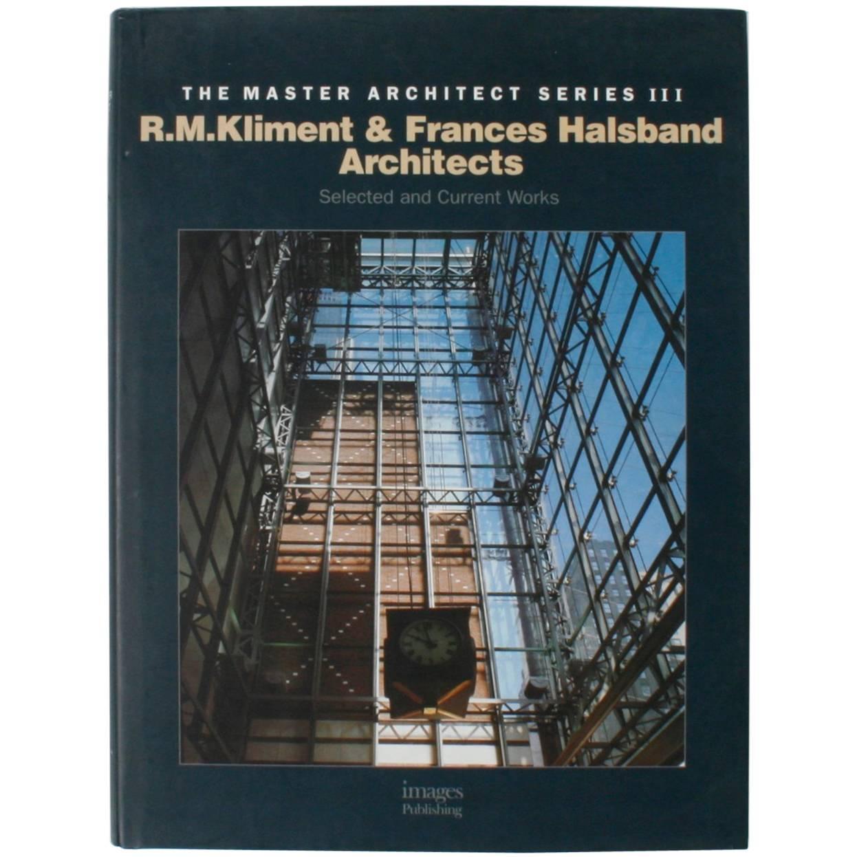 The Master Architect Series III, R.M. Kliment and Frances Halsband  Architects For Sale at 1stDibs