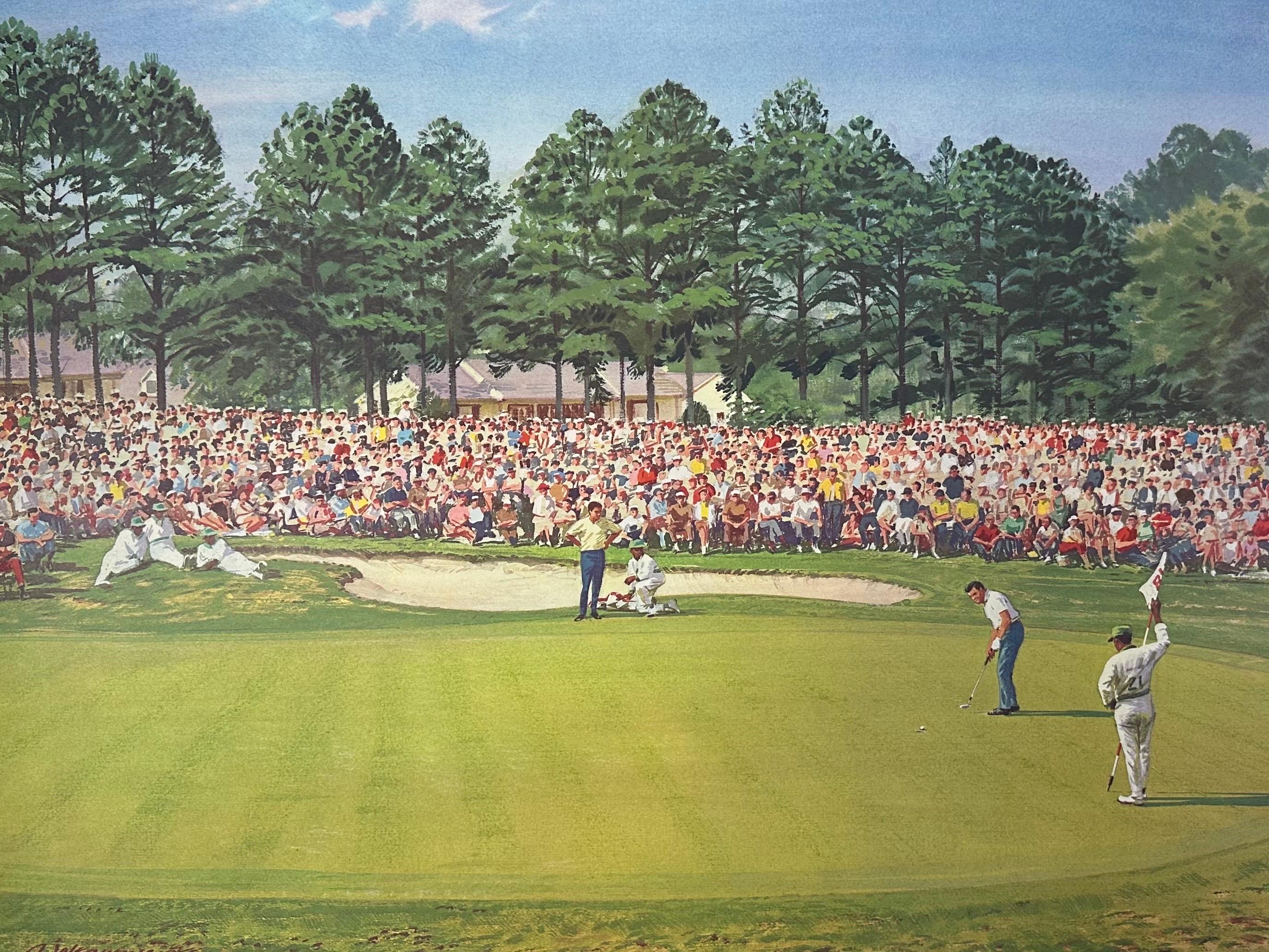 Americano Stampa di golf 