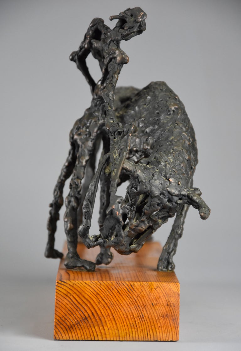 'the Matador' Bronze Sculpture by Daniel Rintoul Booth For Sale at 1stDibs