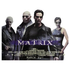 Vintage The Matrix, Unframed Poster, 1999