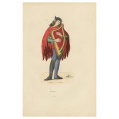 The Melancholic Minstrel: A Musical Performer's Attire, veröffentlicht 1847