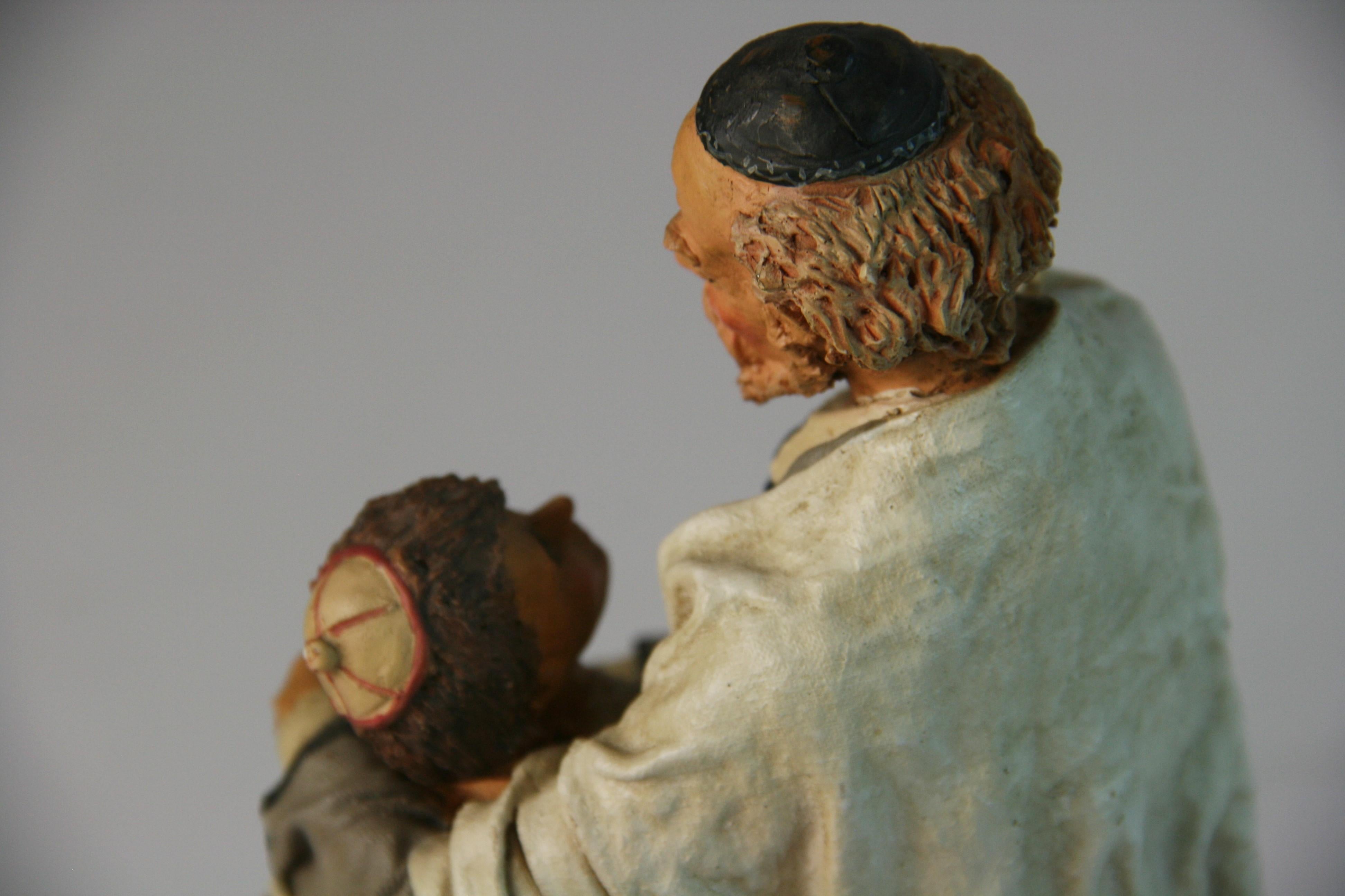 El Mentor  Escultura Bar Mitzvah Por Angela Gripi en venta 4