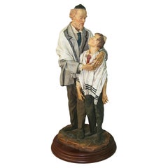 El Mentor  Escultura Bar Mitzvah Por Angela Gripi