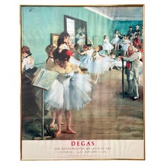 The Metropolitan Museum of Art Edgar Degas Exhibition Poster, 1988