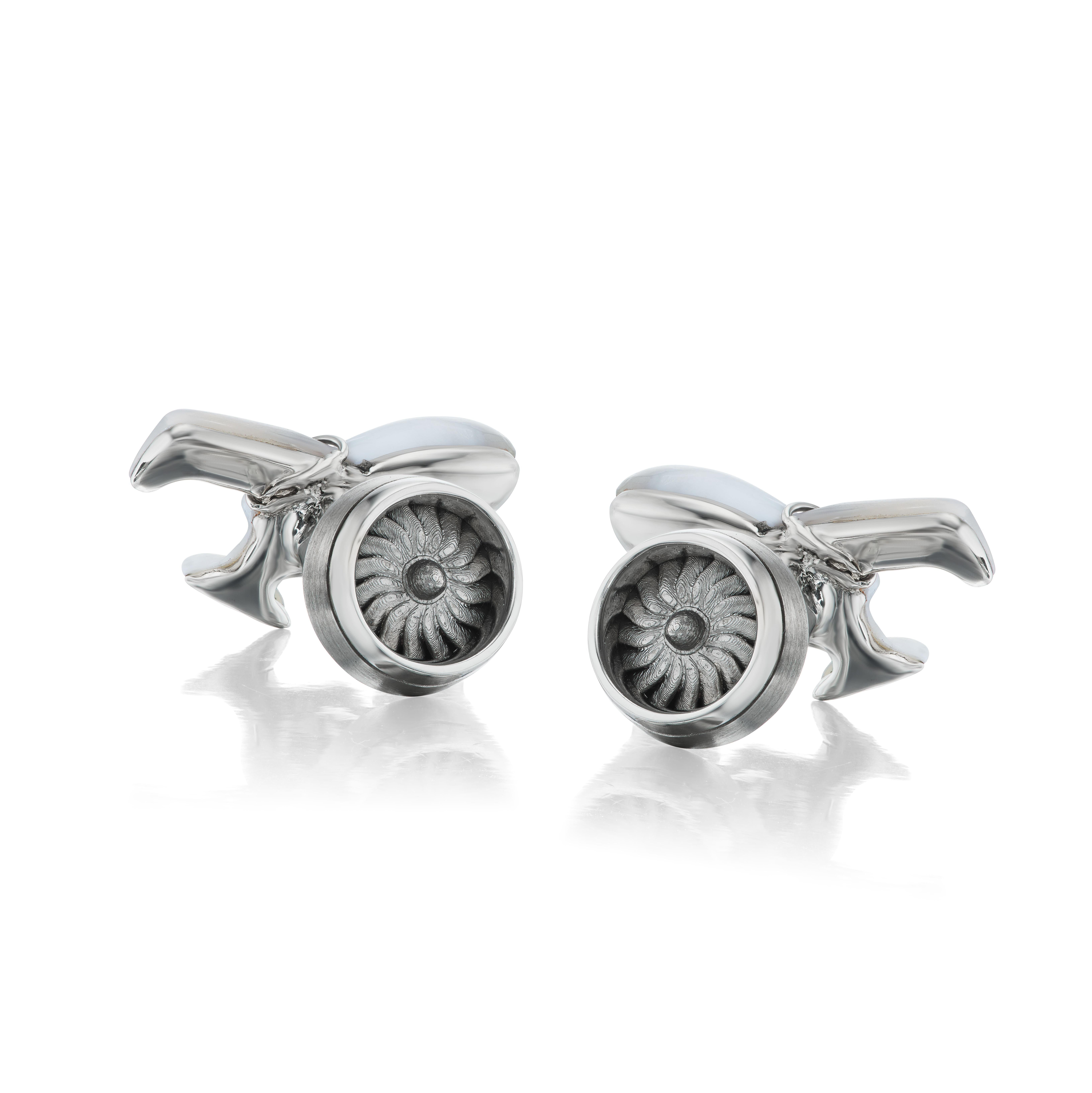 The Michael Kanners Private Jet Cufflinks For Sale 1
