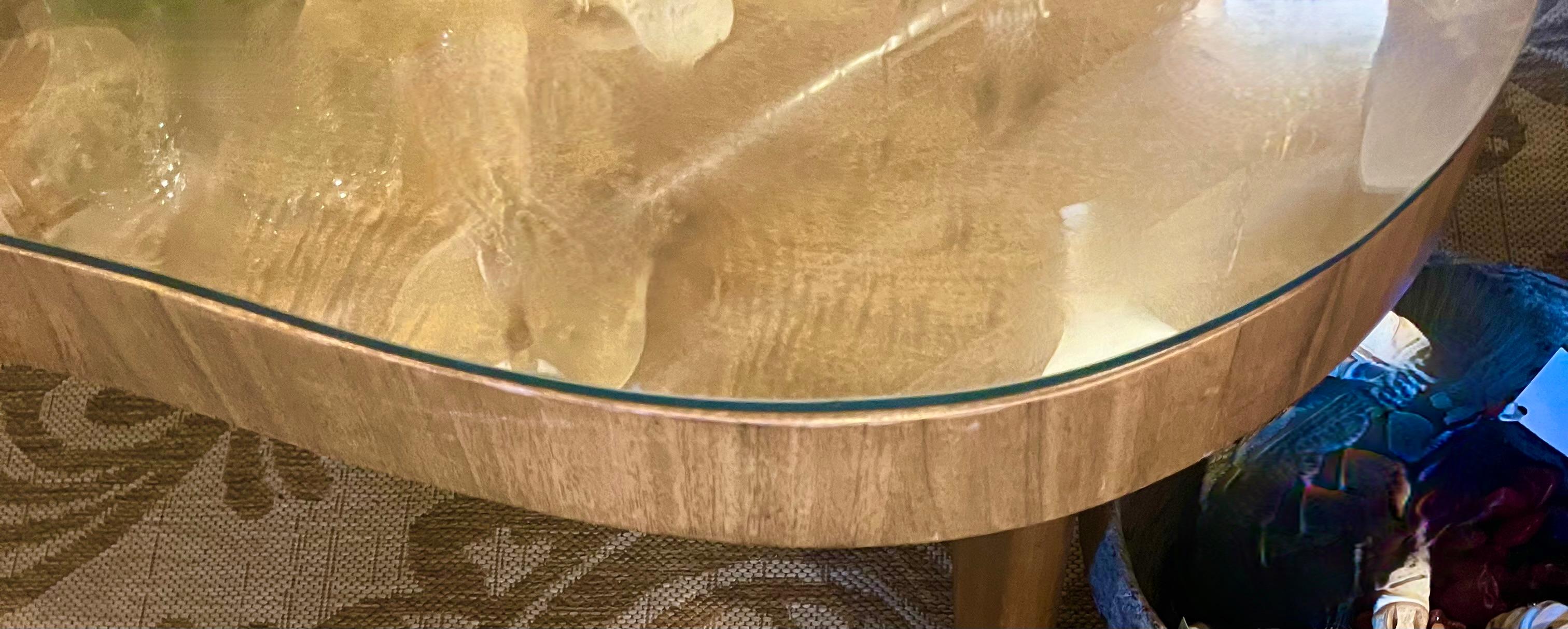 An early Gilbert Rhode coffee table 