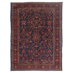 The Midnight Garden: A Late 19th Century Persian Lilihan Masterpiece of Splendor