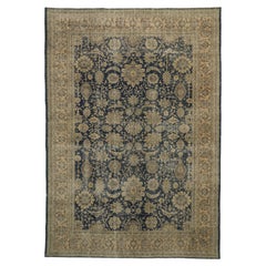 Türkischer Sivas-Teppich im Vintage-Stil mit industriellem Handwerksstil, im Used-Stil Türkischer Sivas-Teppich im Vintage-Stil mit industriellem Handwerksstil, im Used-Stil