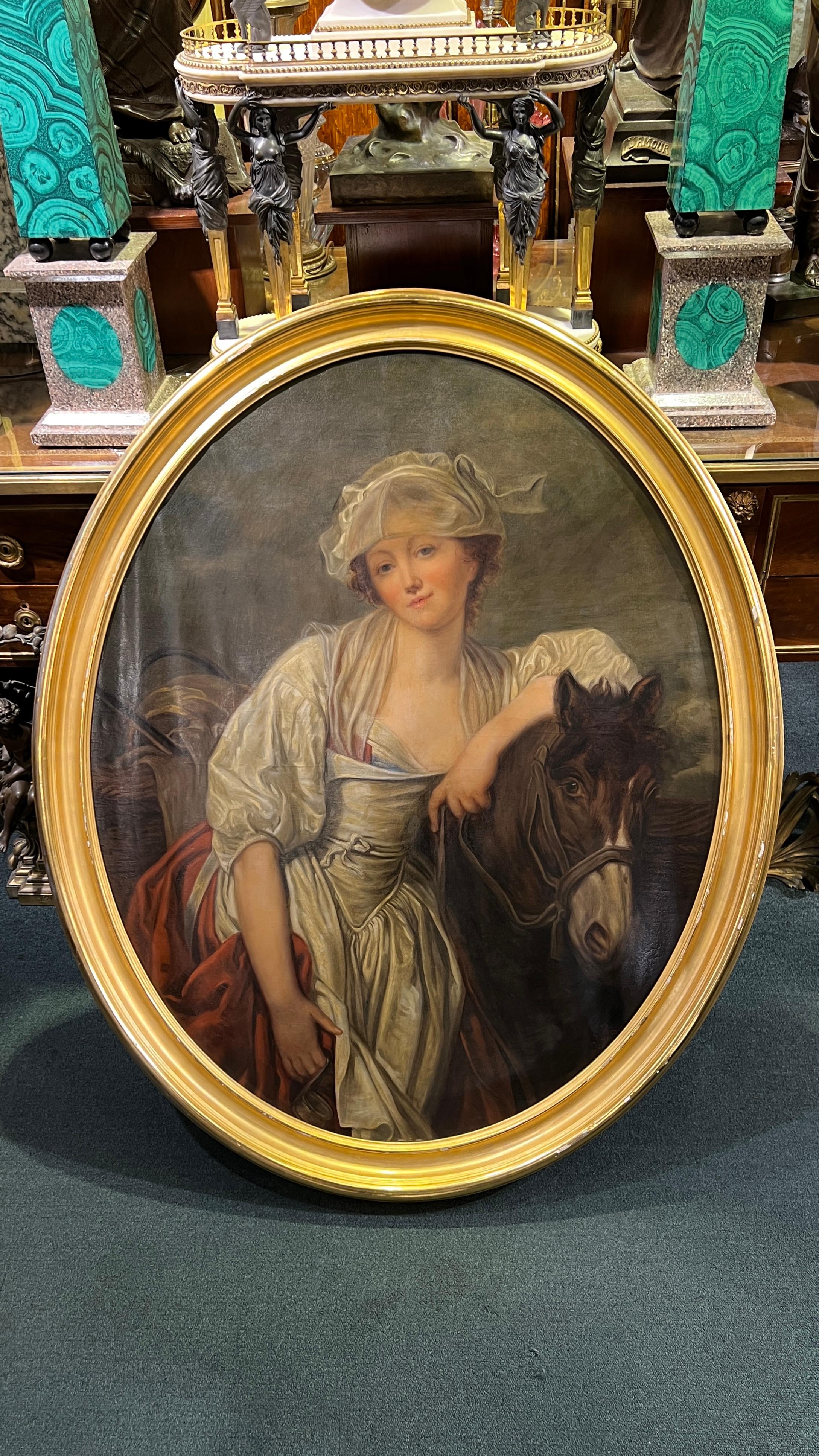 La sirène laiteuse d'après Jean Baptiste Greuze 1