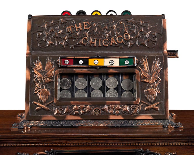 American Mills Dewey-Chicago Triplet Slot Machine