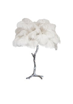 Mini Lamp with Solid Silver Brass Base