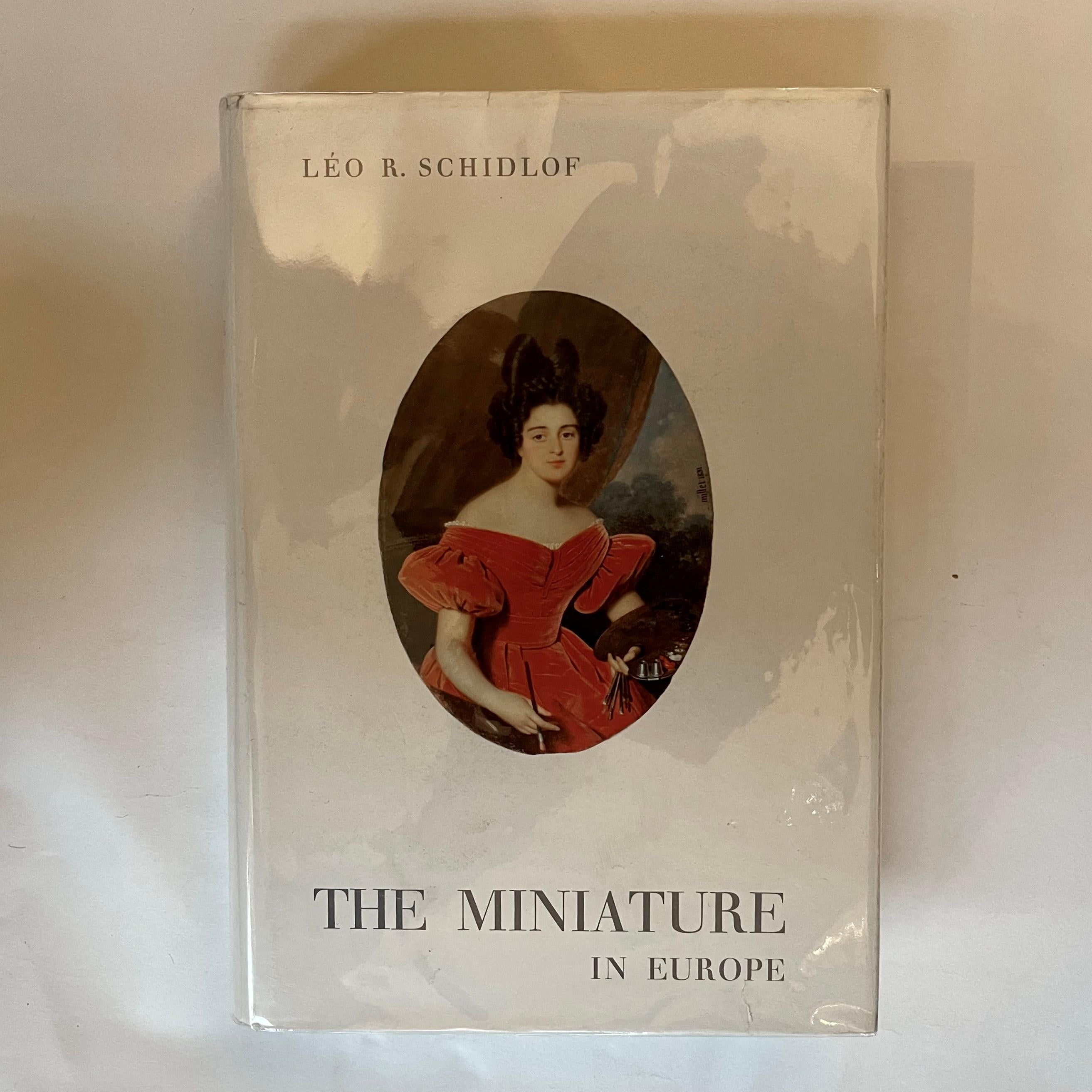 The Miniature in Europe, 4 Bände – Leo R. Schidlof – Akademisches Druck, 1964 (Mitte des 20. Jahrhunderts)
