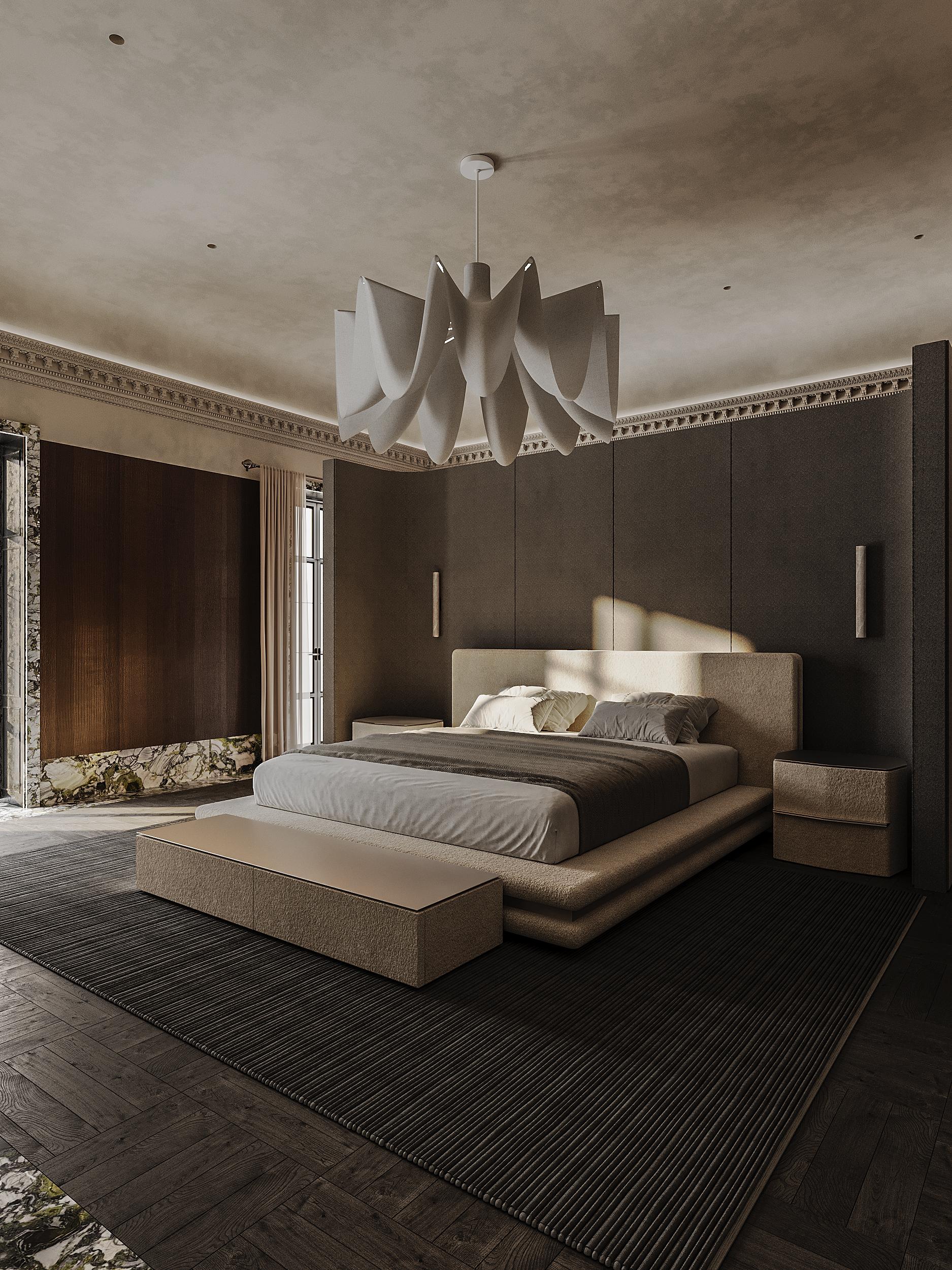 Brossé Le lit moderne 