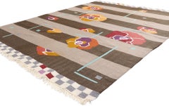 The Modernist Bloom Sonata: A Swedish Rollakan Masterpiece of Nordic Abstraction