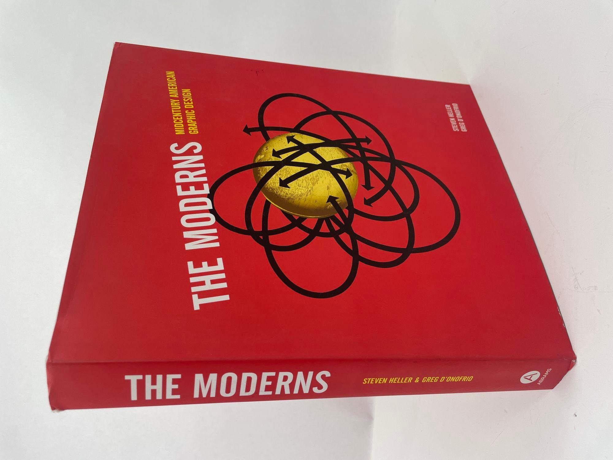 Paper The Moderns: Mid-century American Graphic Design Hardcover 2017 For Sale
