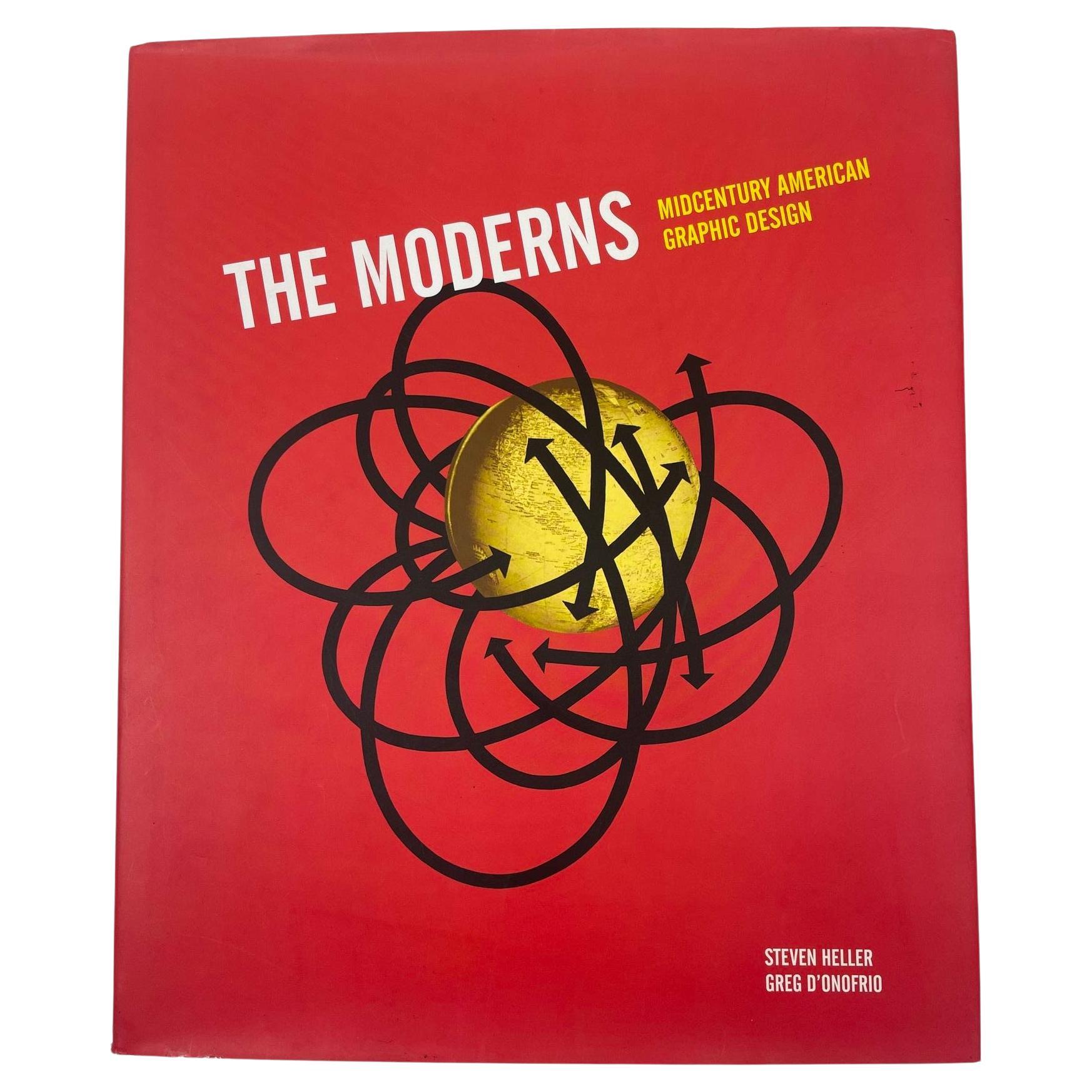The Moderns: Mid-century American Graphic Design Hardcover 2017 For Sale