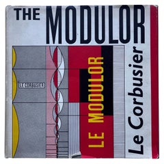 The Modulor, Le Corbusier, third printing, 1954