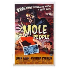 Vintage The Mole People, Unframed Poster, 1956
