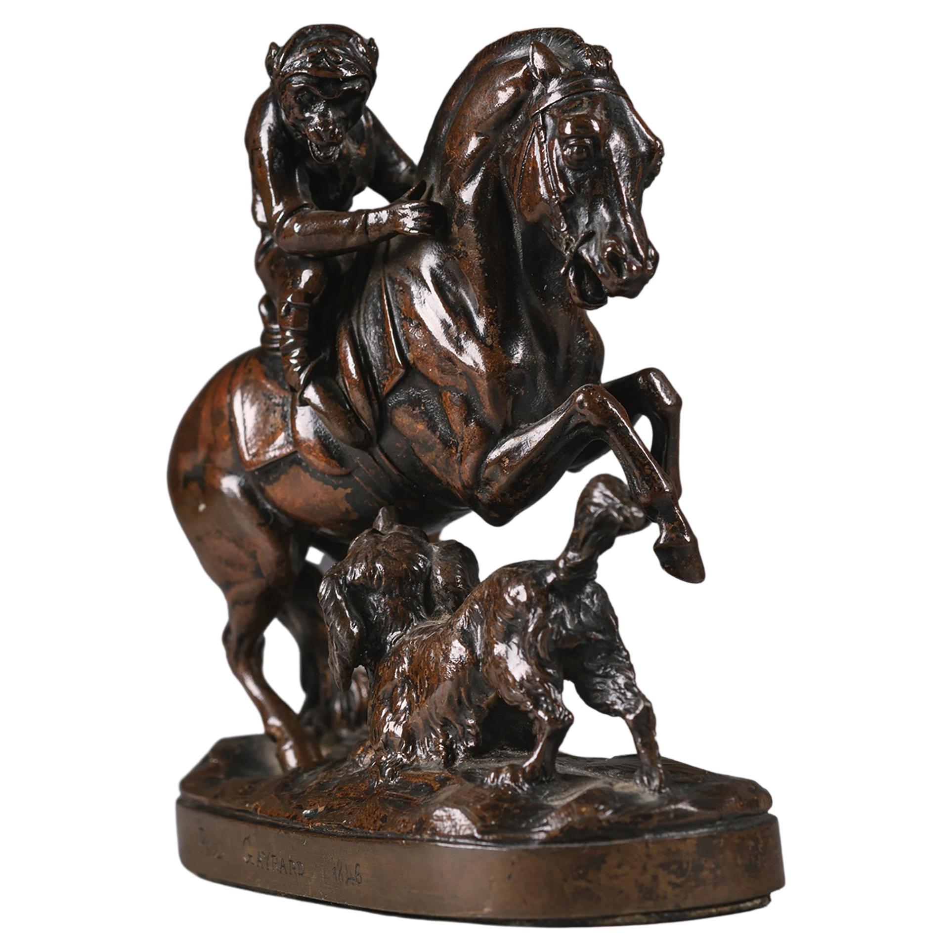 Le Cavalier des singes - Paul Joseph Raymond Gayrard (1807 - 1855) en vente