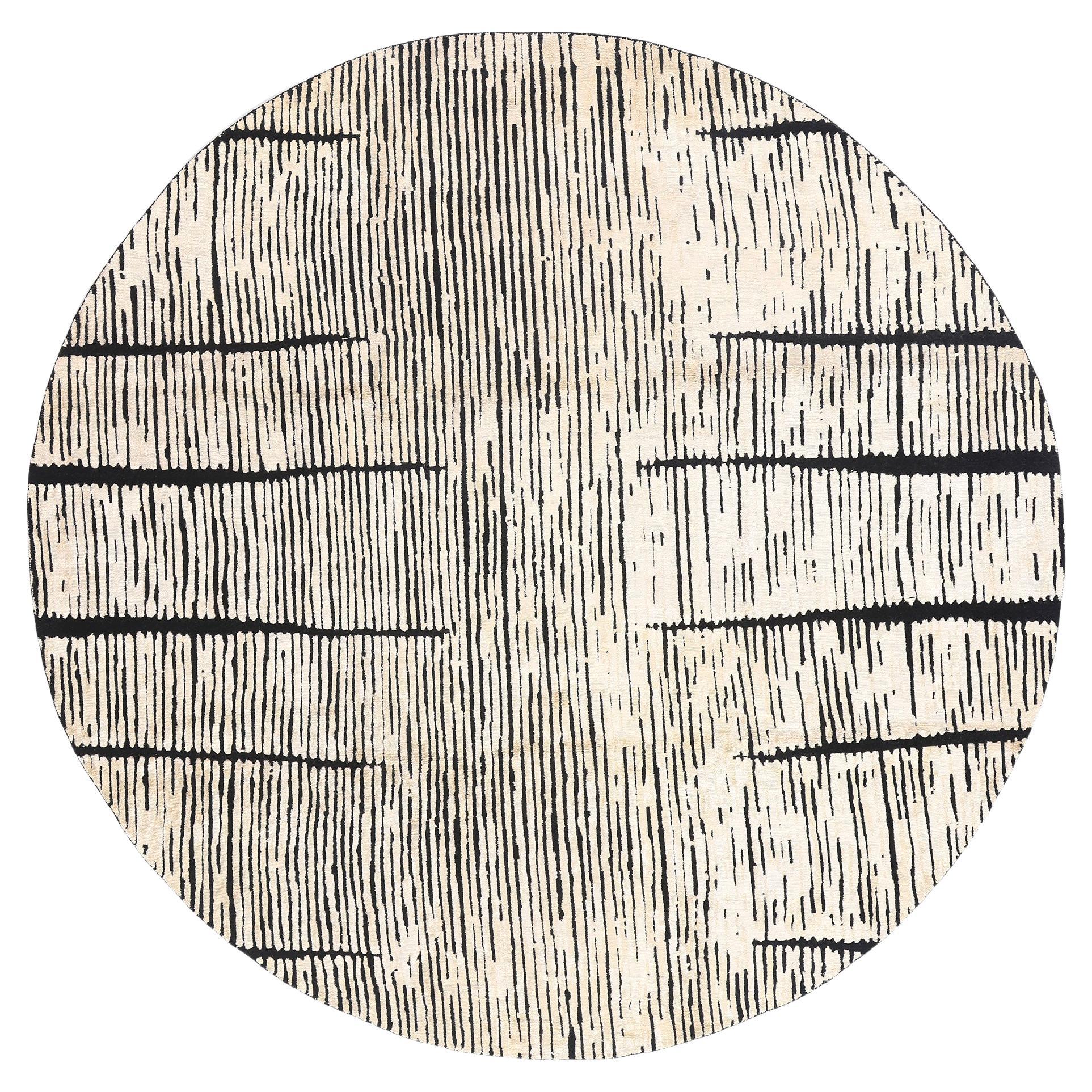 The Monochrome Canopy: A Contemporary Indian Masterpiece of Organic Elegance For Sale