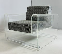"The Monroe" Lucite Lounge Chair by Aaron R. Thomas, USA 1990