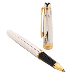 The Montblanc Meisterstück Solitaire Pure Platinum 950 Classique Ballpoint Pen
