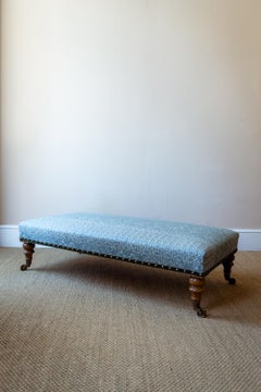 The Moreton Footstool, an English Howard-Style footstool
