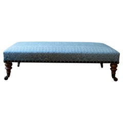 The Moreton Footstool, an English Howard-Style footstool
