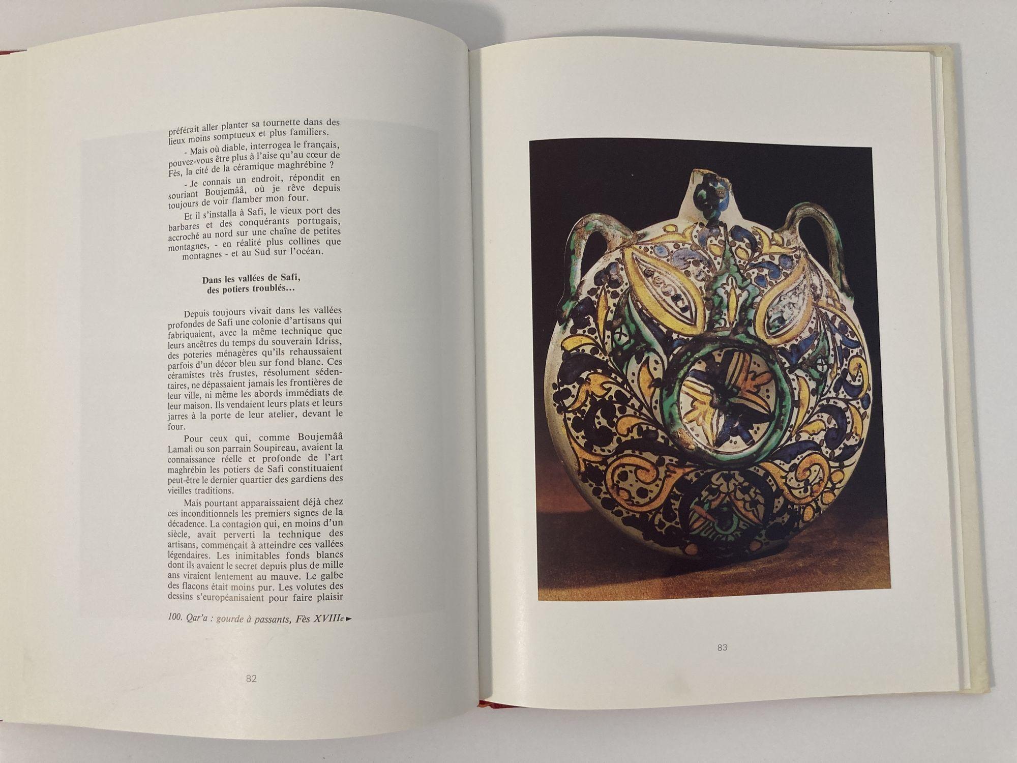 Moroccan Pottery La Poterie Marocaine by André Boukobza French Edition Hard For Sale 7